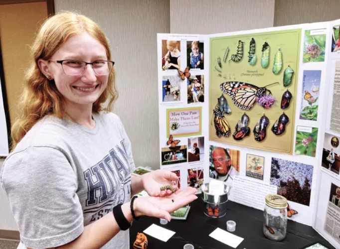 Bristol graduate spreads the word on monarch butterflies
